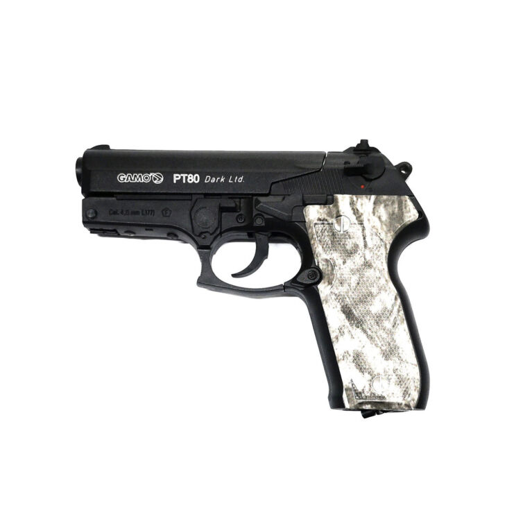 Pistola Gamo PT-80 Dark + 300 Postones + 5 C02
