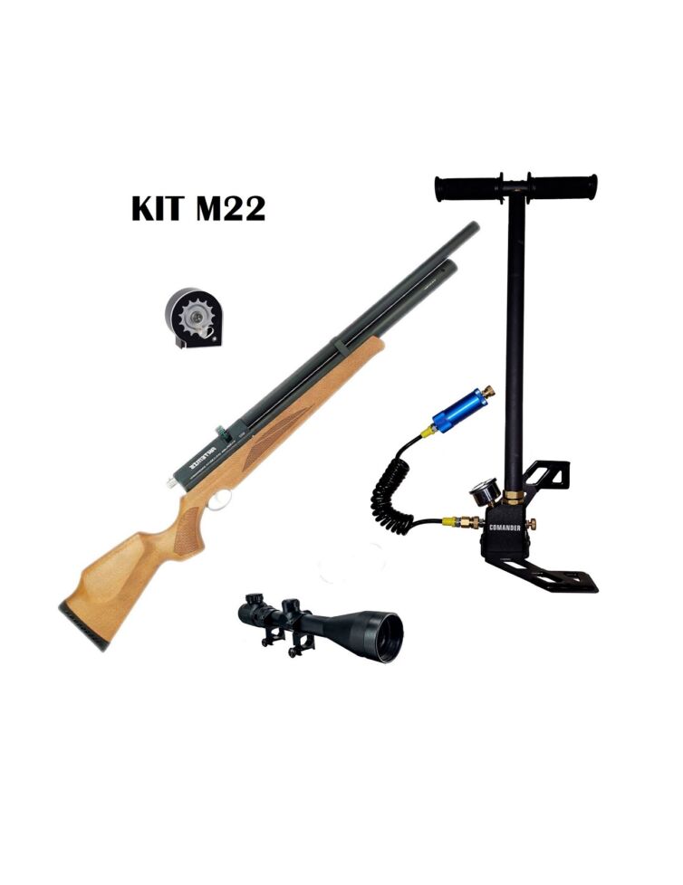 Kit completo rifle pcp M22 5.5 mm