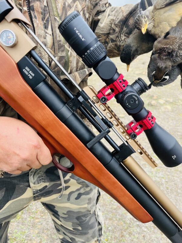 Rifle PCP LETAL V8 + Mira telescópica Primer Plano